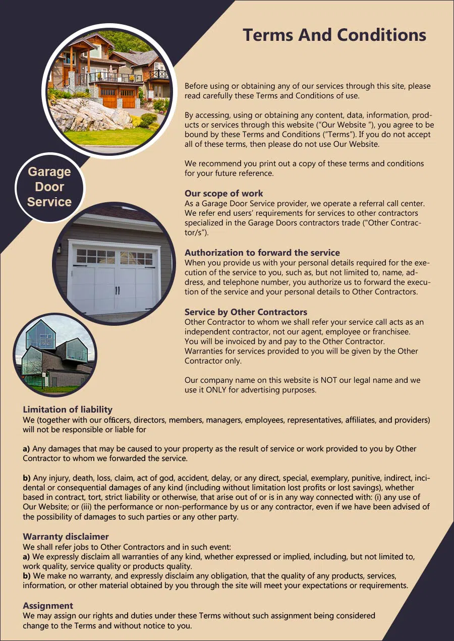 Garage Door Mobile Service Greenwood, IN 317-520-2173